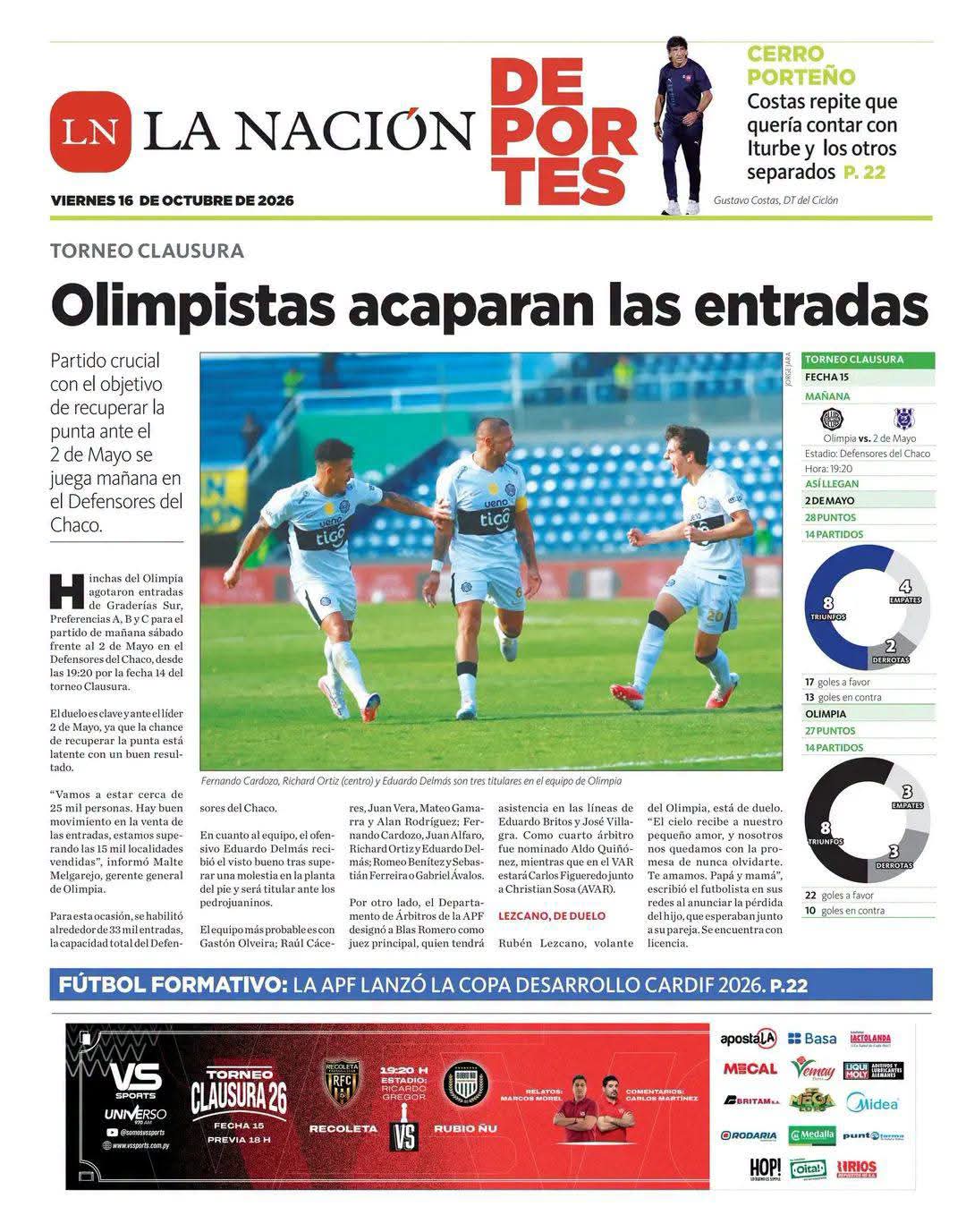 Tapa del día